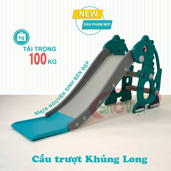 cầu trượt khủng long dinosaur cho bé S03NM01I