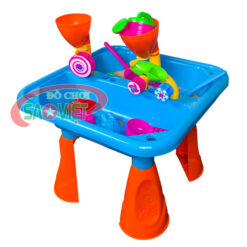 Bàn chơi cát nước ngăn đôi đi biển cho bé S05N22