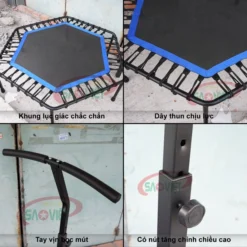 Bạt Nhún Trampoline Dance Jumping Fitness S16N14