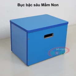 Bục bật sâu cao thấp cho bé mầm non bằng gỗ S014BB1