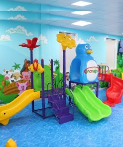 cầu trượt liên hoàn Chim Cánh Cụt S03NB124