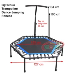 Kích thước bạt Nhún Trampoline Dance Jumping Fitness S16N14