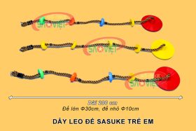 kích thước dây leo đế sasuke khu vui chơi trẻ em NL04801