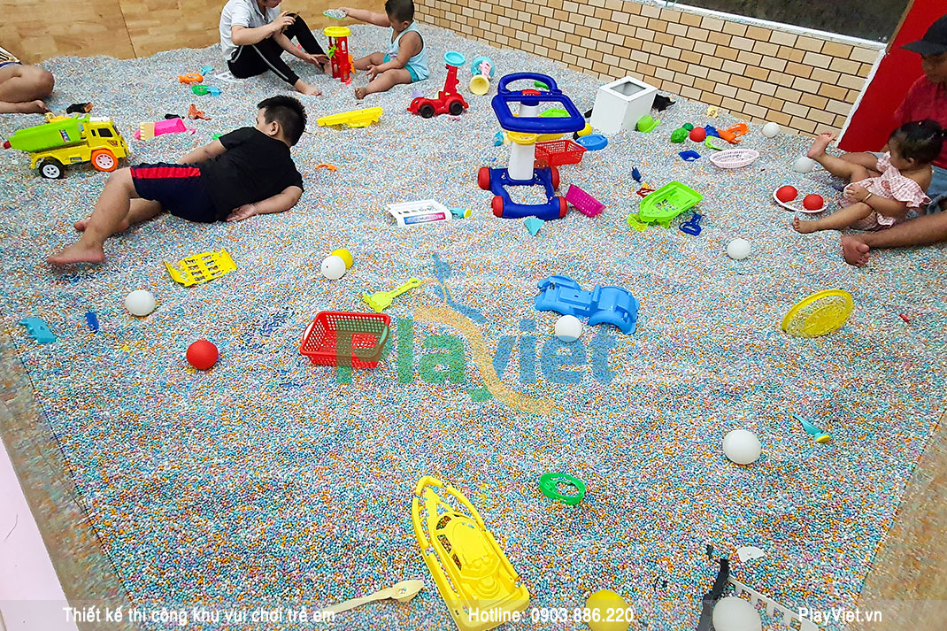 Mô hình thiết kế khu vui chơi trẻ em trong nhà 560m2 SIMMAXX Thuận Giao S20004
