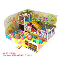 nhà liên hoàn mini đa năng kẹo ngọt S17S001