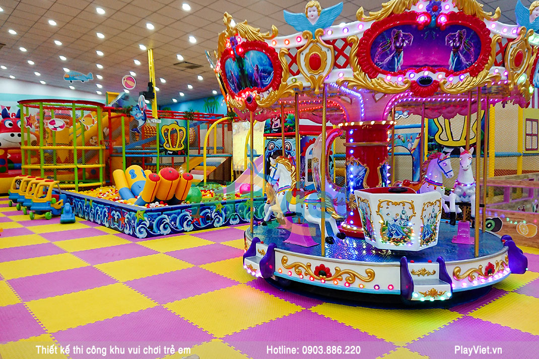 thiết kế khu vui chơi trong nhà 234m2 Simmaxx Nhật Huy