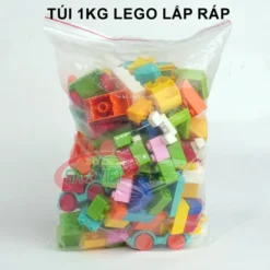túi Lego chơi xếp hình bằng nhựa ABS siêu bền S26N01C