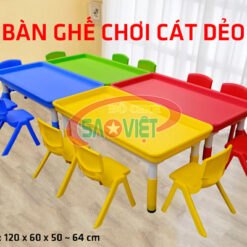 bàn chơi cát dẻo động lực cho bé S05N17