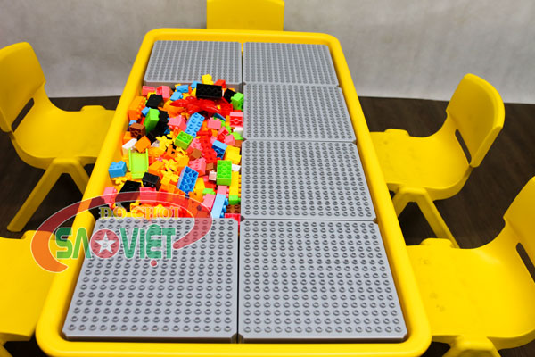 bàn đồ chơi lego cho bé S05N18