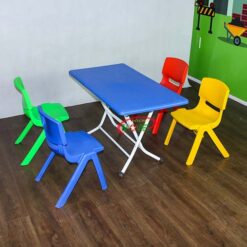 bàn học cho bé mầm on chân gấp chéo S013VA2