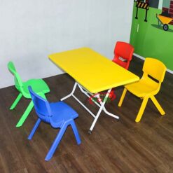 bàn học cho bé mầm on chân gấp chéo S013VA2 3