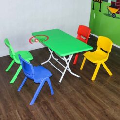 bàn học cho bé mầm on chân gấp chéo S013VA2 7