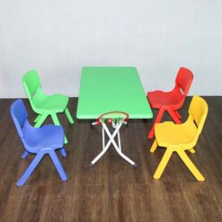 bàn học cho bé mầm on chân gấp chéo S013VA2 8
