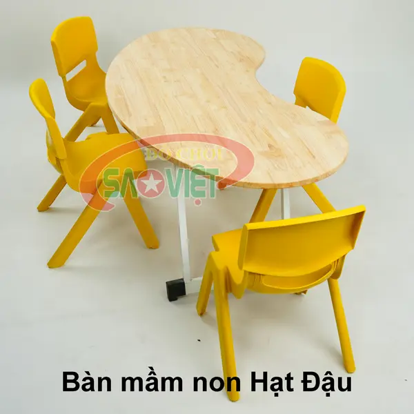 bàn mầm non Hạt Đậu cho bé học nhóm S013VD2K