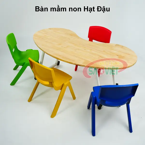 bàn mầm non Hạt Đậu cho bé học nhóm S013VD2K