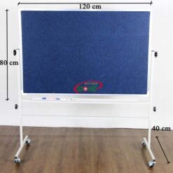 kích thước bảng quay 2 mặt mầm non S016A003