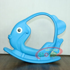 bập bênh con cá Hề cho bé bằng nhựa S04NA39