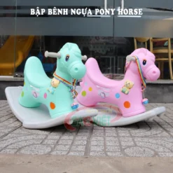 bập bênh con ngựa Horse Baby có nhạc cho bé S04NA04
