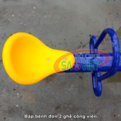 bập bênh đơn 2 ghế cho bé mầm non S04NP09