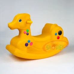 bập bênh đơn con Nai nguyên khối cho bé S04NA01A