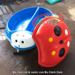bể chơi cát nước mầm non con bọ Cánh Cam S05V06