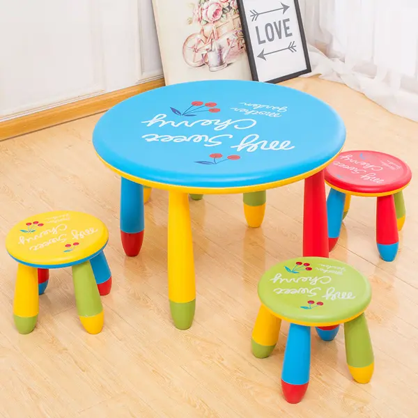 bộ bàn ghế nhà trẻ dễ thương cho bé S013NG
