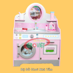 Bộ đồ chơi nhà tắm cho bé bằng gỗ S014VC06