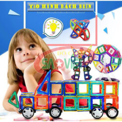 bộ đồ chơi xếp hình lego nam châm 118 chi tiết S26N005