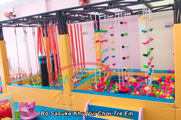 bộ sasuke khu vui chơi trẻ em