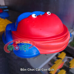 bồn chơi cát nước con Ếch bằng nhựa composite S05V05