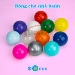 bóng nhựa 80 mm cho nhà banh quây cũi S08V0A