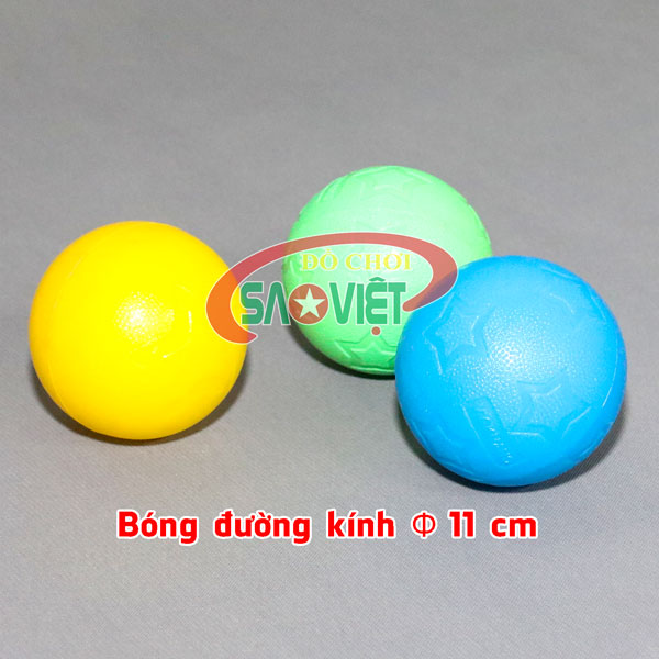 bóng nhựa cho nhà banh khu vui chơi trẻ em S08V95