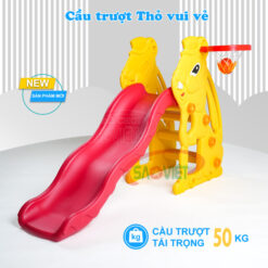 cầu trượt con Thỏ siêu bền cho bé S03NM004