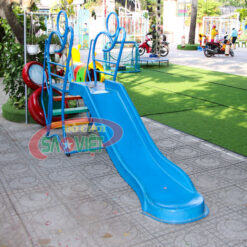 cầu trượt đơn mầm non con Cá Heo S03V050