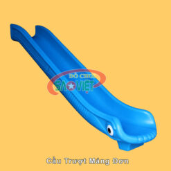 Cầu trượt máng đơn cho trẻ bằng nhựa NL04DONPE120