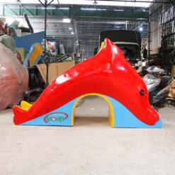 cầu trượt nước cá heo cho bé s03v120 6