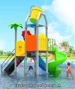 cầu trượt nước cho hồ bơi trẻ em S03NW14