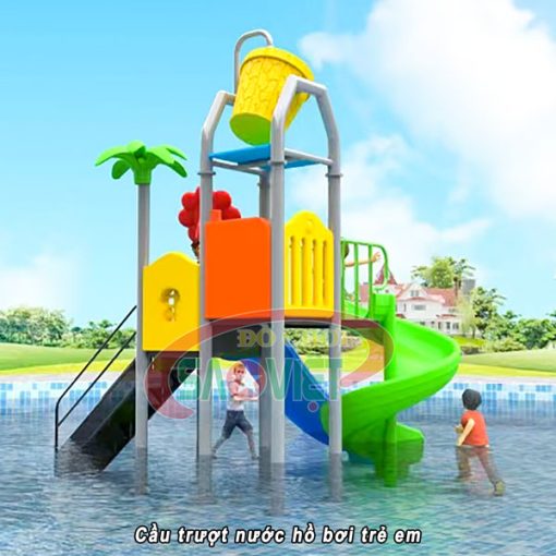 cầu trượt nước cho hồ bơi trẻ em S03NW14