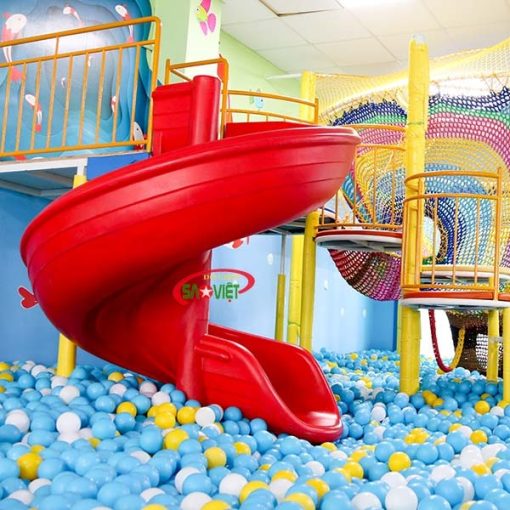 cầu trượt soắn nhà liên hoàn nl04soanpelh140a 2