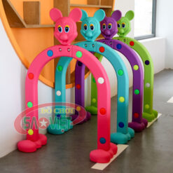 cổng chui cho bé mầm non hình Chuột Micky S07NB12