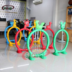 cổng chui vận động cho bé mầm non bằng nhựa S07NB21B