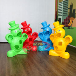 cột ném bóng cho bé mầm non Chú Hề S07NC06