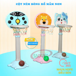 cột ném bóng rổ cho bé mầm non S07NC04