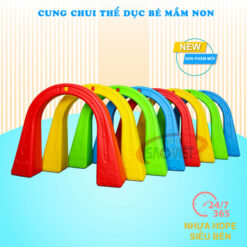 cung chui thể dục mầm non hình cây Nâm S07NB03