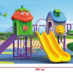 kích thước cầu trượt liên hoàn nhà cổ tích