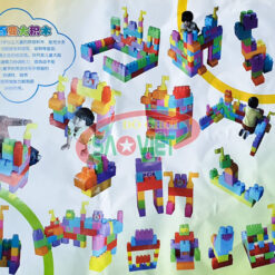 đồ chơi lắp ghép xếp hình lego lớn cho bé 78 chi tiết S26N003