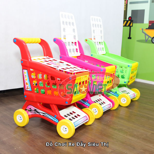 đồ chơi xe đẩy siêu thị cho bé bằng nhựa S24ST01A