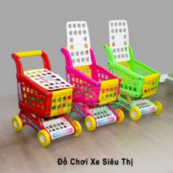 đồ chơi xe đẩy siêu thị cho bé bằng nhựa S24ST01A