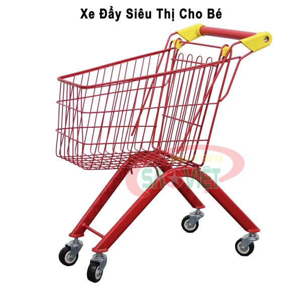 đồ chơi xe đẩy siêu thị cho bé bằng sắt S24ST01C