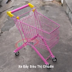 đồ chơi xe đẩy siêu thị cho bé bằng sắt S24ST01C